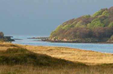 Loch Cuin the narrows