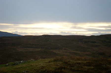 Afternoon sky on Mull