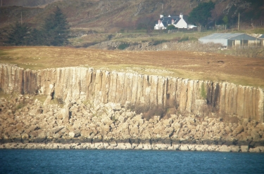 Basalt columns
                                              Ulva Ferry